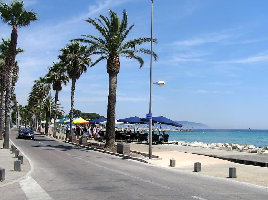 Blue Summer Vibes Duplex Studio For 4P, Ac, Sea View, Parking, Beach At 50M, Spa Access -3 라시오타 외부 사진