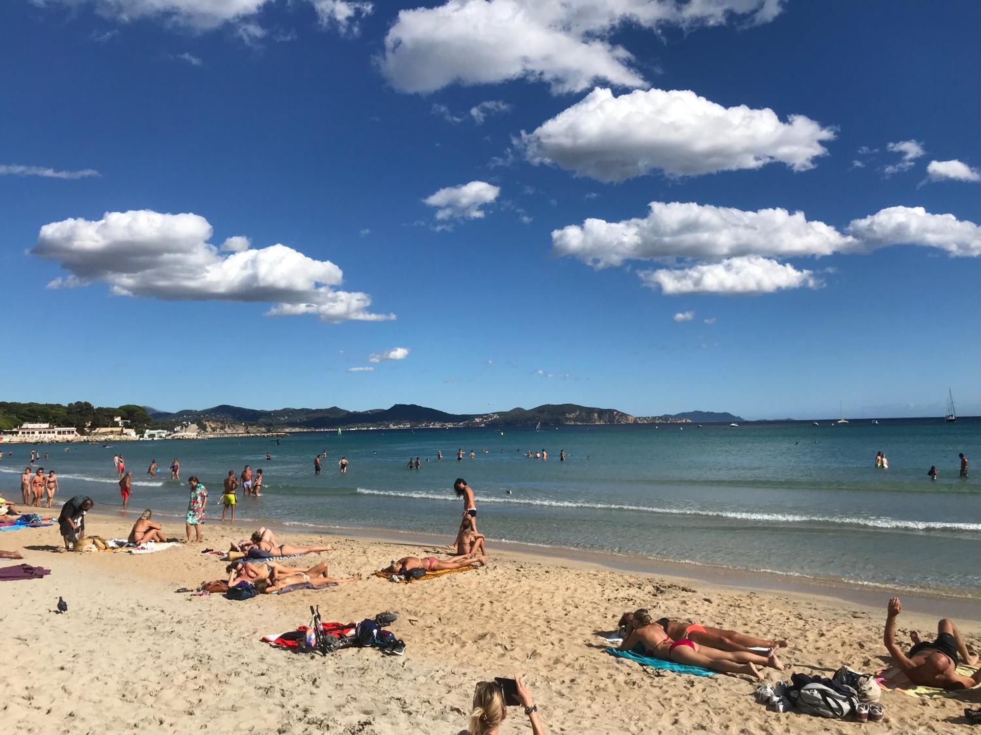 Blue Summer Vibes Duplex Studio For 4P, Ac, Sea View, Parking, Beach At 50M, Spa Access -3 라시오타 외부 사진